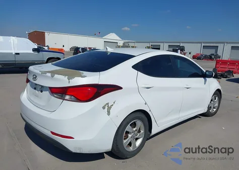 2015 Hyundai Elantra Se from USA, damaged, VIN 5NPDH4AE2FH625023